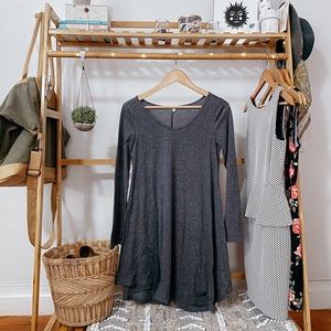 Long sleeve “T-Shirt” dress